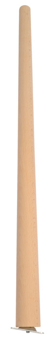 Bordsben Ø45–25 mm x 80 cm Bok Konisk Home>it